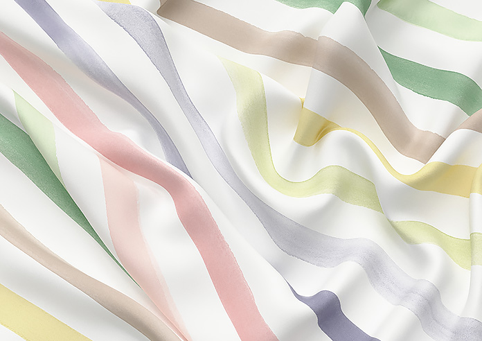 Bluebellgray Watercolour Stripe, Tetbury - Made to Measure Curtains - Image 4